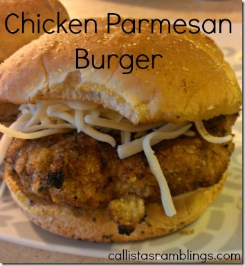 Chicken Parmesan Burger | Callista's Ramblings