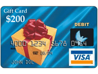 Win a $200 Visa Gift Card