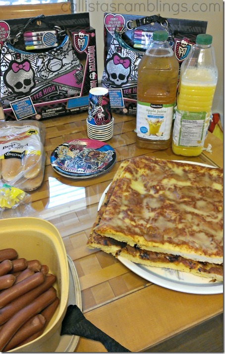 Monster High Party: Food