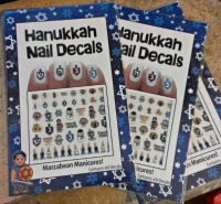 Hanukkah Nail Decals