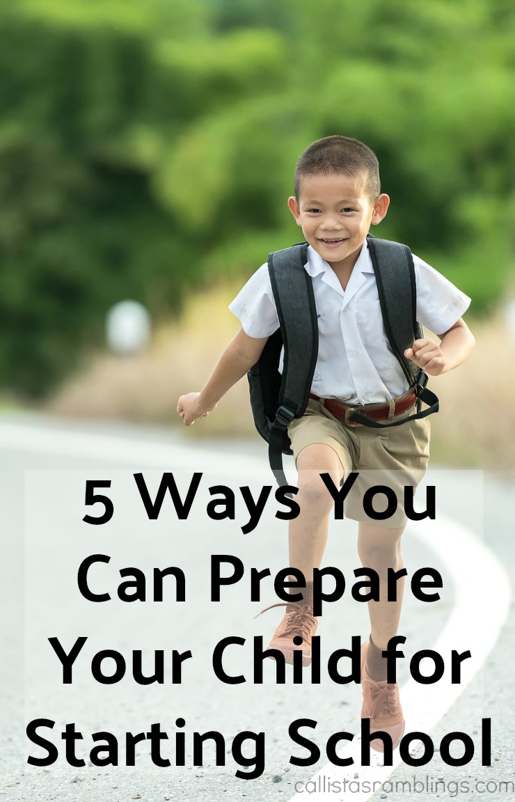 Here are 5 Easy Ways to Prepare for Starting School for the first time from a mom who has done it three times so far.