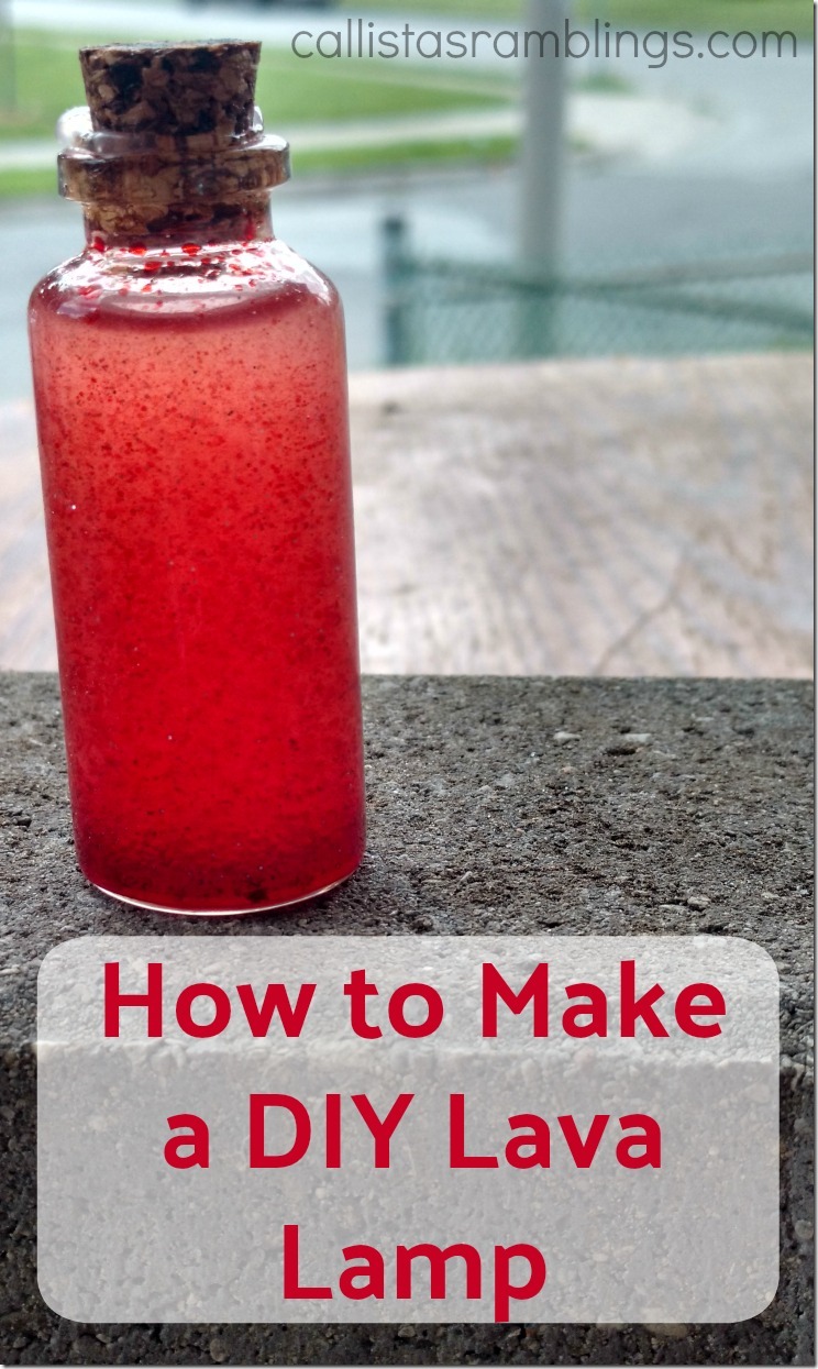 How to Make a DIY Lava Lamp Craft - Easy and Fun!