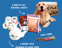 Woof Pack Monthly Subscription Box for Dogs