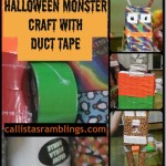Halloween Monster Craft