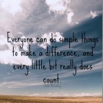 Every Little Bit Counts