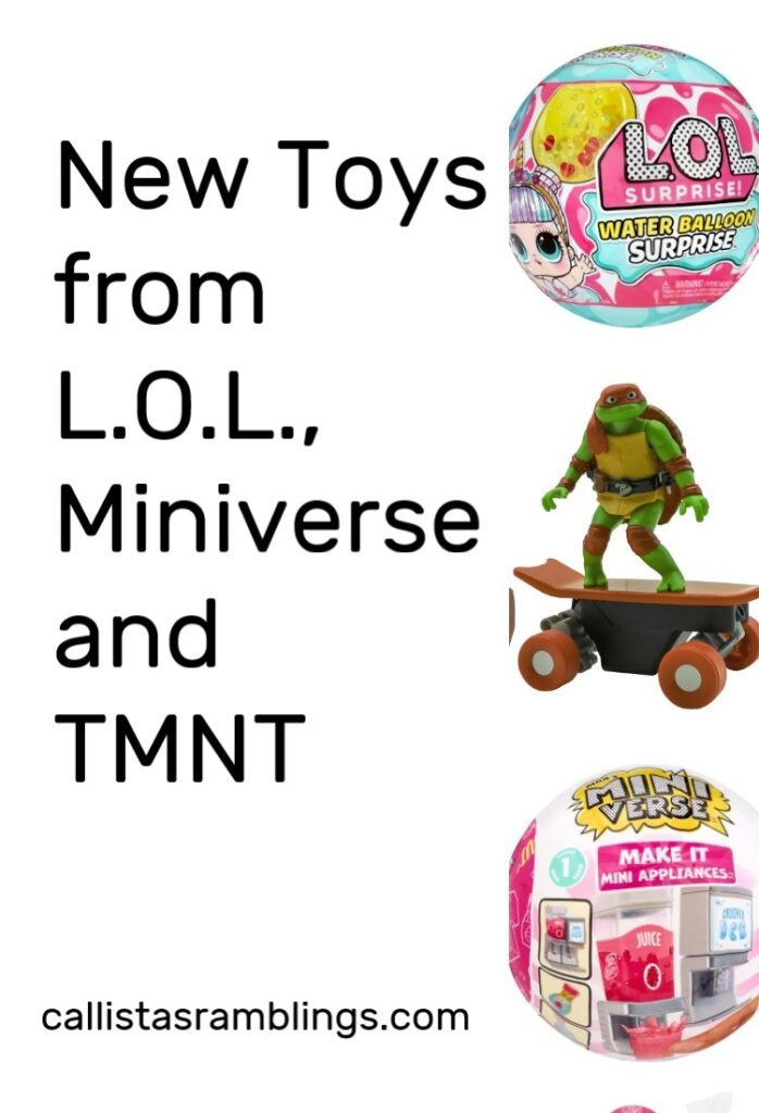 New Toys for March Break Fun (or any time) from L.O.L. Miniverse and TMNT