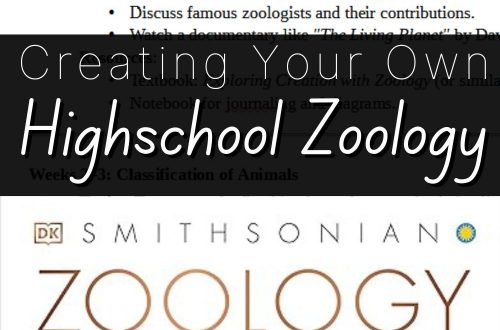 Create Your Own Highschool Zoology Course