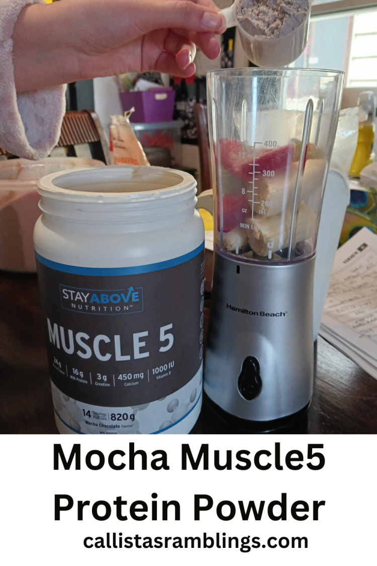 Mocha Muscle5 Protein Powder