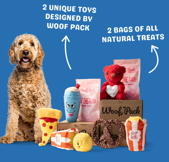 Woof Packs Dog Subscription Box